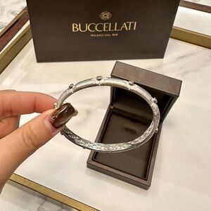 Buccellati silver beaded bracelet